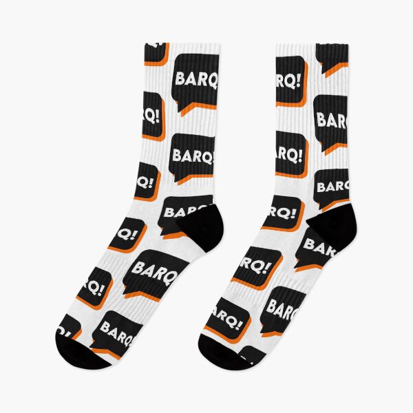 Item preview, BARQ Speech Bubble Bold Orange Logo designed and sold by junpart.