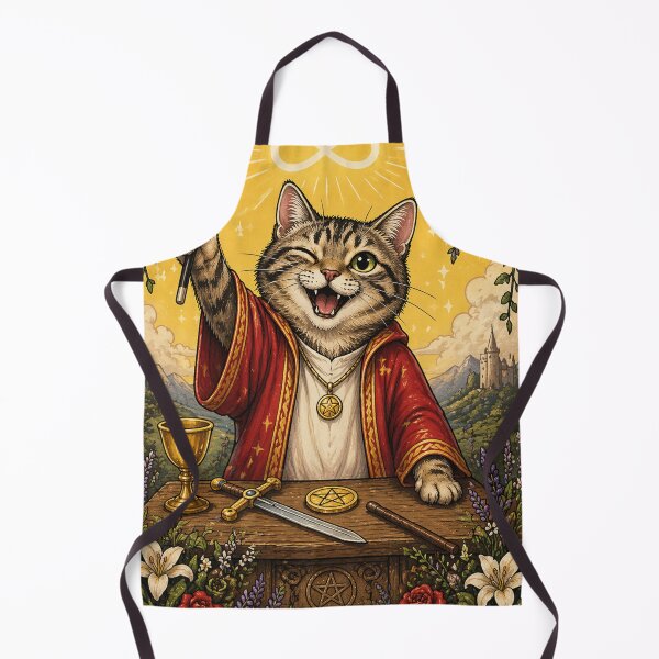 Item preview, The Magician Tarot Cat The Magician designed and sold by Mauswohn.