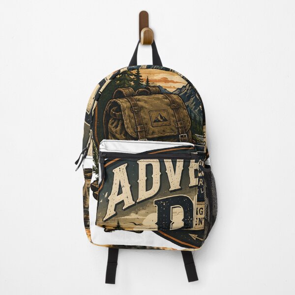 Item preview, Adventure Dad Co – Camping T-Shirt, Outdoor Adventure Graphic Tee, Father's Day Hiking Gift designed and sold by GracePixelArt.