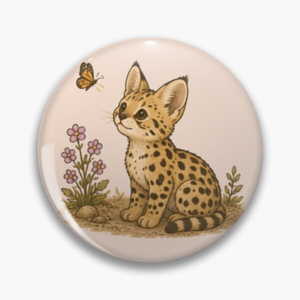 Item preview, Butterfly Watch Serval designed and sold by MellowMunchkins.