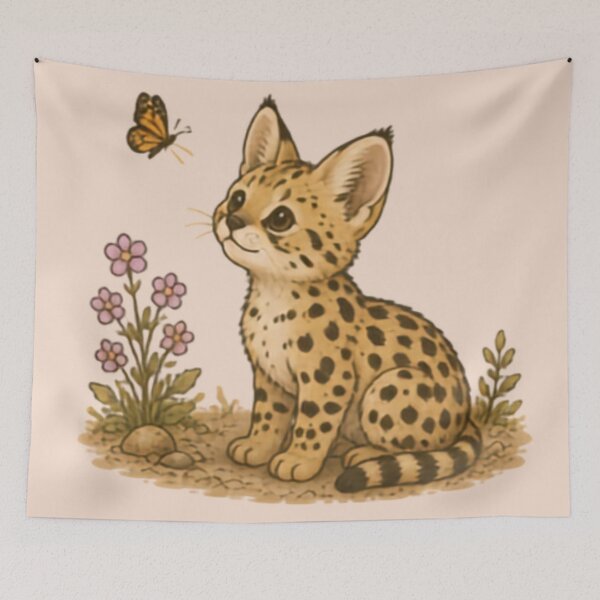 Item preview, Butterfly Watch Serval designed and sold by MellowMunchkins.