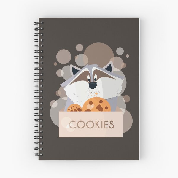 Item preview, Meeko Raccoon Eating Biscuit Circle Frame Illustration designed and sold by LudmylArt.