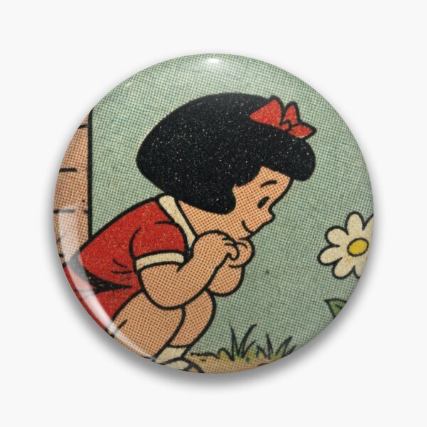 Artikelvorschau, Retro Comic Mädchen mit Blume entworfen und verkauft von Mauswohn.