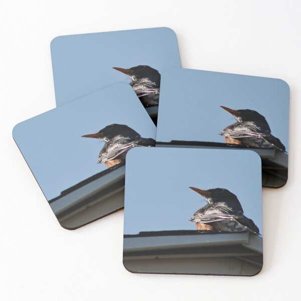 Item preview, American Robin Resting on roof designed and sold by WilesNailsPower.