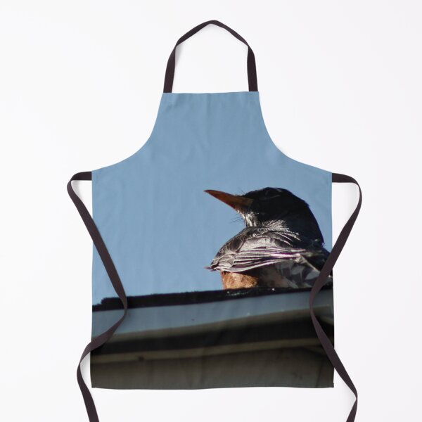 Item preview, American Robin Resting on roof designed and sold by WilesNailsPower.