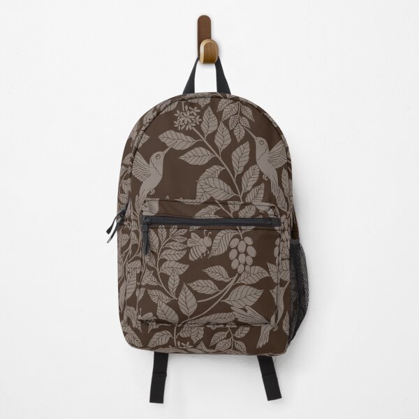 Item preview, Coffee plants, coffee garden, hummingbird and bees, coffee arabica designed and sold by DColourMuse.