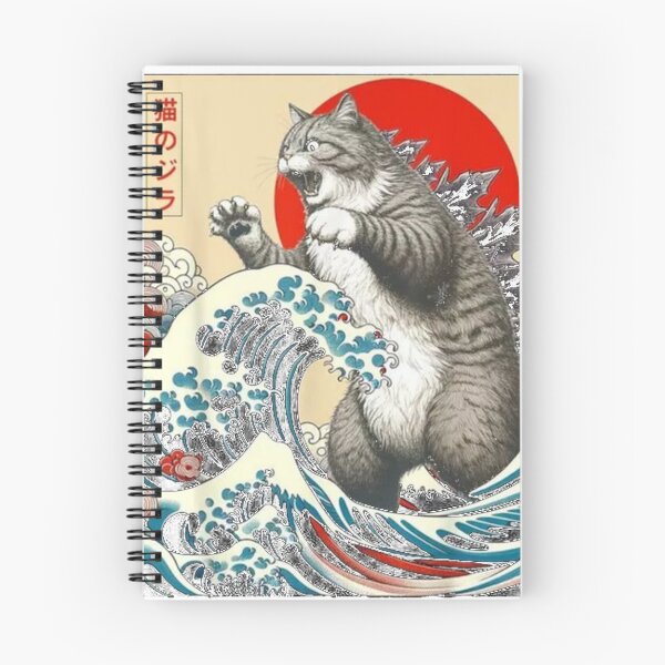 Item preview, Catzilla Cat Japanese designed and sold by JeffTheChicken.