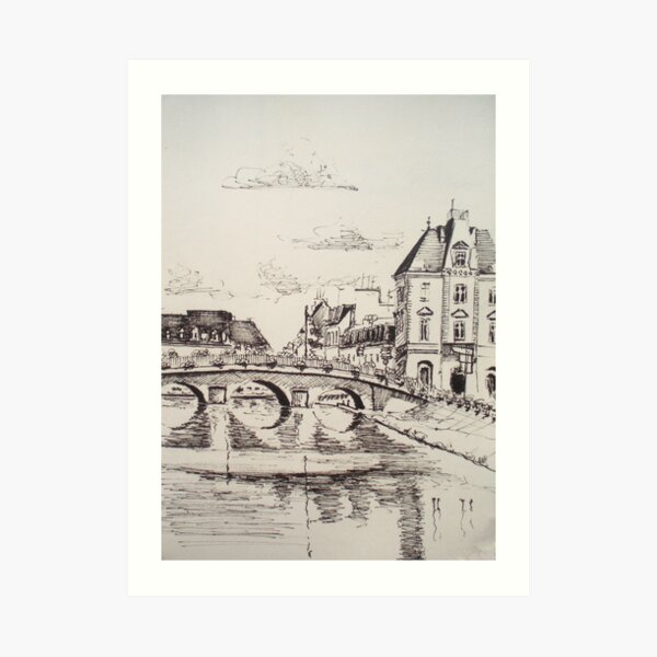Pontivy Art Print