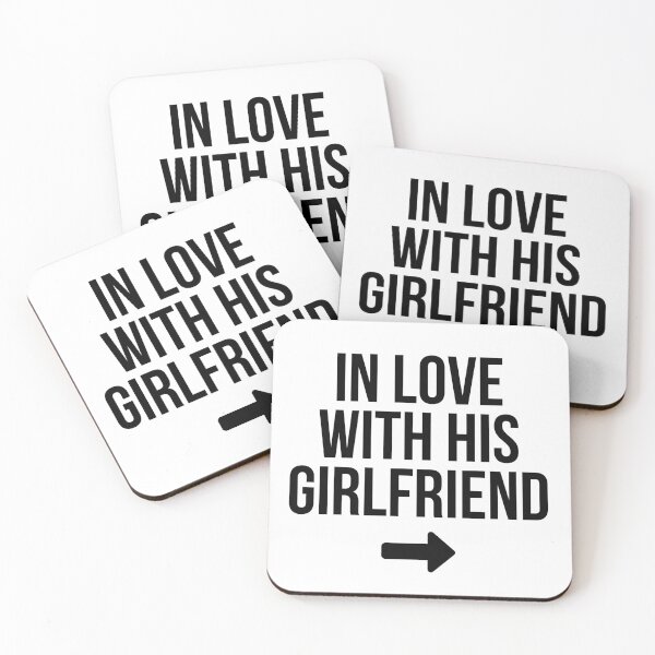 Item preview, In love with his girlfriend black designed and sold by Finkspired.