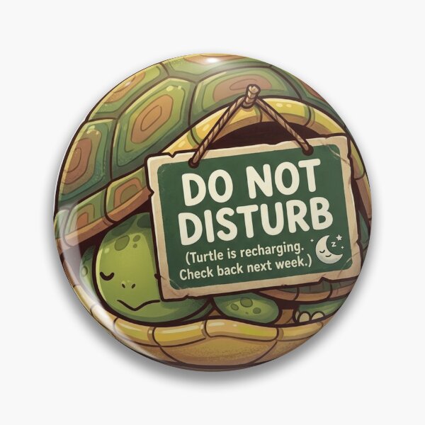 Item preview, Introvert Turtle | Anti-Social Animal Pun | Do Not Disturb Humor | Gift for Homebody designed and sold by YNAMREG.