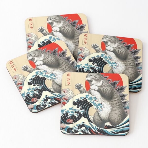 Item preview, Catzilla Cat Japanese designed and sold by Morresia.