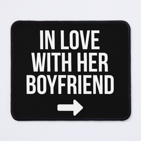 Item preview, In love with her boyfriend knows designed and sold by Finkspired.