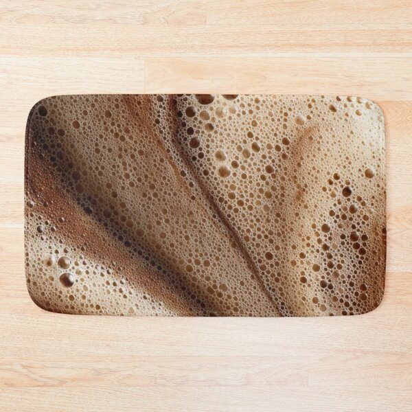 Item preview, Creamy Coffee Foam Waves Espresso Latte Art Macro Texture designed and sold by LYAN-STORE.