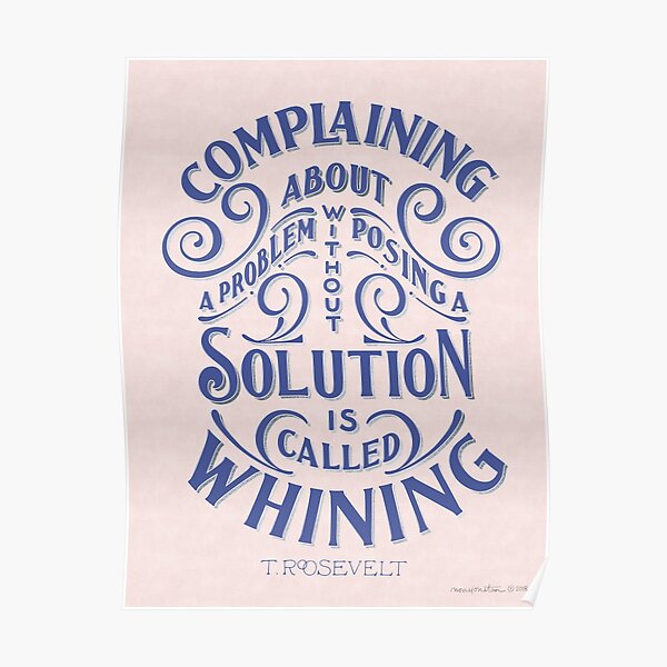 Complains Poster