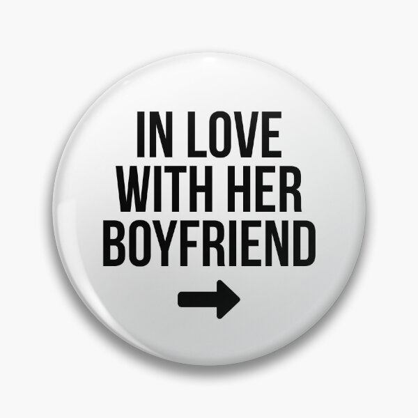Item preview, In love with her boyfriend Black designed and sold by Finkspired.