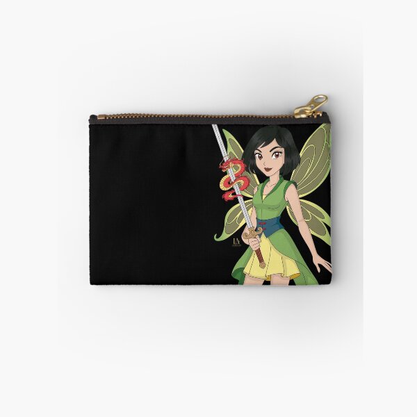 Item preview, Mulan Fairy Warrior Dragon Sword Vector Illustration designed and sold by LudmylArt.