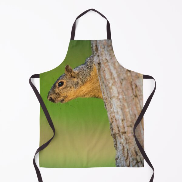 Item preview, Squirrel Peeking From Tree | Woodland Wildlife Photography designed and sold by TheHikersEye.