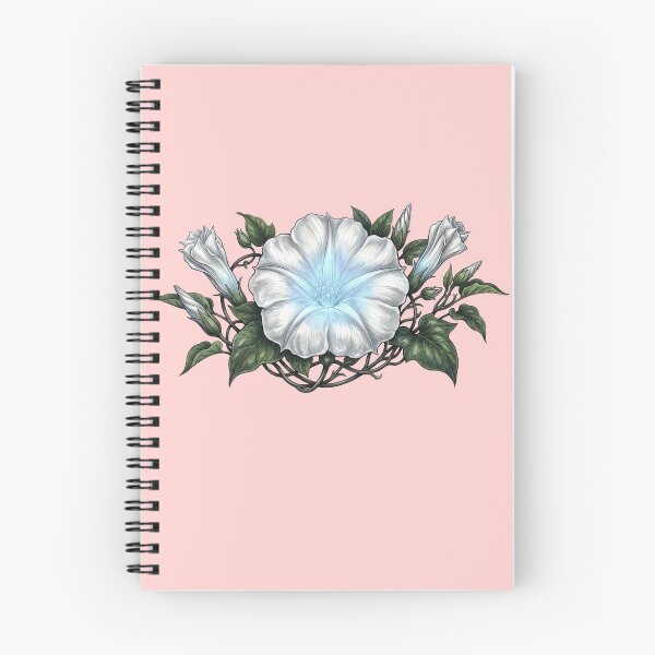 Item preview, Glowing White Moonflower Night Botanical Luminous Floral Art designed and sold by BreezifyDesignStudio.