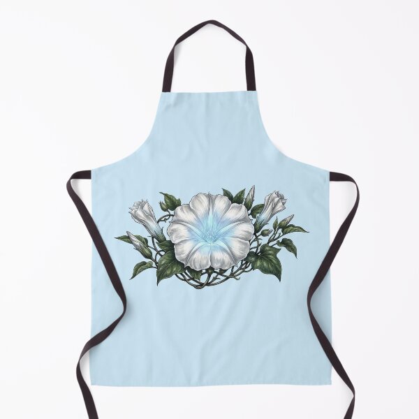 Item preview, Glowing White Moonflower Night Botanical Luminous Floral Art designed and sold by BreezifyDesignStudio.