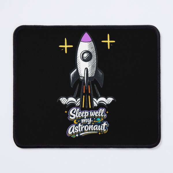 Item preview, Dreamy Space Quote Design - Sleep Well, My Astronaut designed and sold by Rocket&Stars.