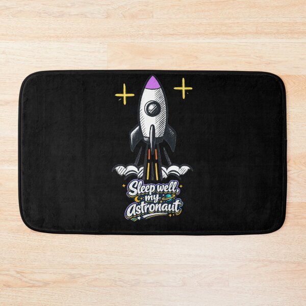 Item preview, Dreamy Space Quote Design - Sleep Well, My Astronaut designed and sold by Rocket&Stars.