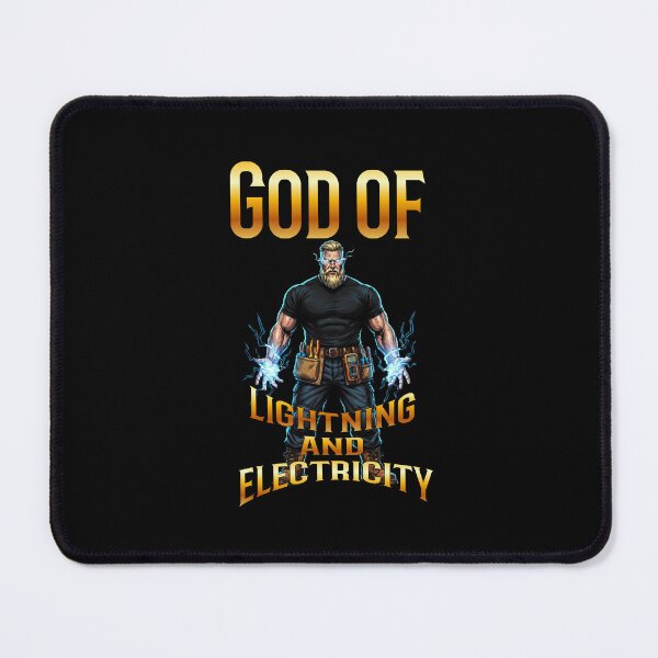 Item preview, God Of Lightning And Electricity - Electrician Superhero designed and sold by UTkiKK.