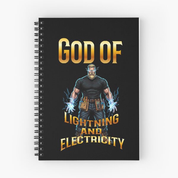 Item preview, God Of Lightning And Electricity - Electrician Superhero  designed and sold by UTkiKK.
