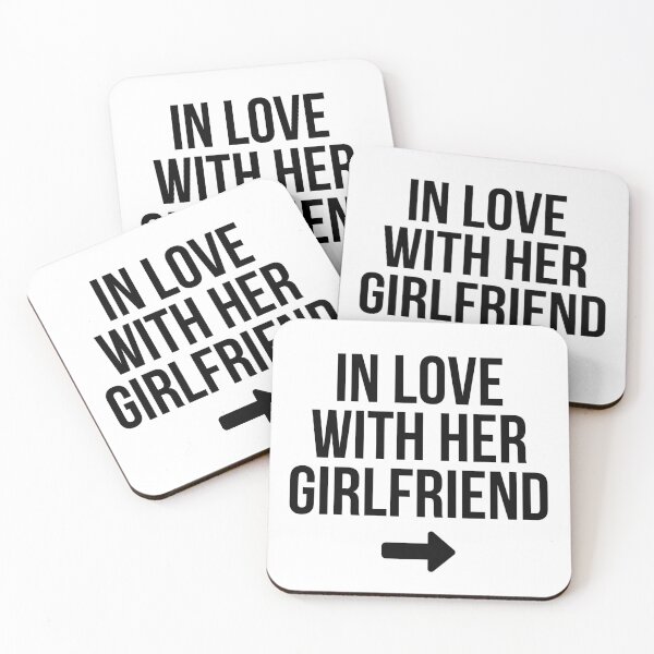 Item preview, In love with her girlfriend Black designed and sold by Finkspired.
