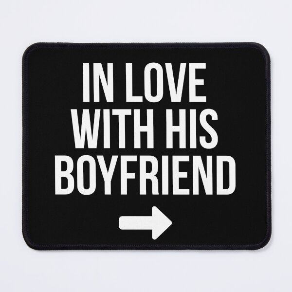 Item preview, In love with his boyfriend knows designed and sold by Finkspired.