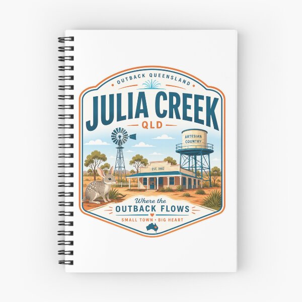 Item preview, Julia Creek Queensland Australia  designed and sold by PamLeeDesign.