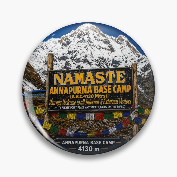 Item preview, Annapurna base camp ( 4130 Mtrs ) designed and sold by soumya21.