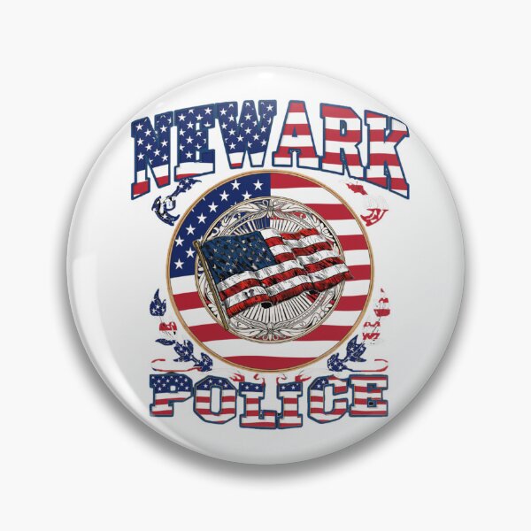 Item preview, Newark Police American Flag Shield T-Shirt, Police Family Gift, Patriotic Law Enforcement Graphic Tee designed and sold by pawsome purrfect.