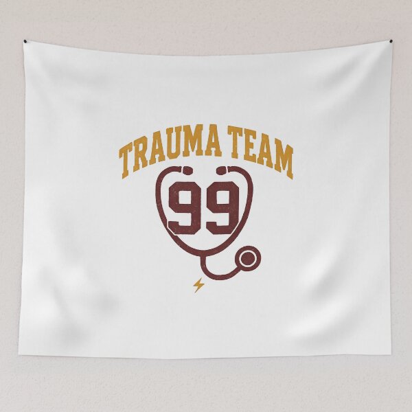 Item preview, Trauma Team Shirt, Retro Sports Style Nurse T-Shirt, Funny Jersey Number Nurse Graphic Tee, Vintage Nurse Squad Gift Shirt designed and sold by TshirtsLabs.