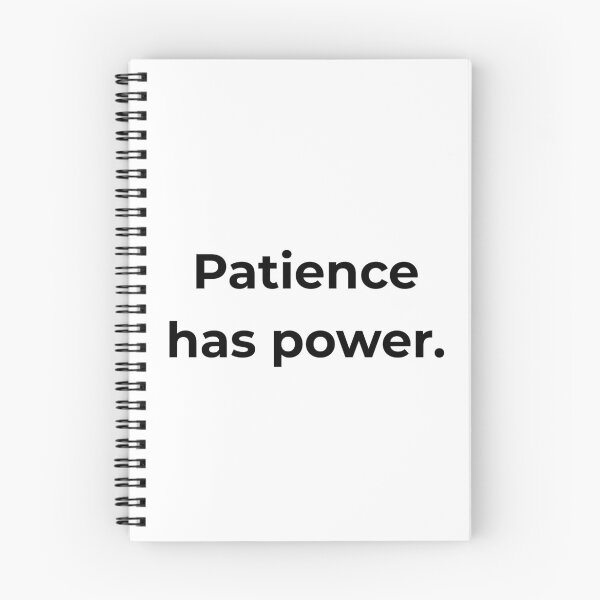 Item preview, Patience has power. designed and sold by MPSTUDIOPL.