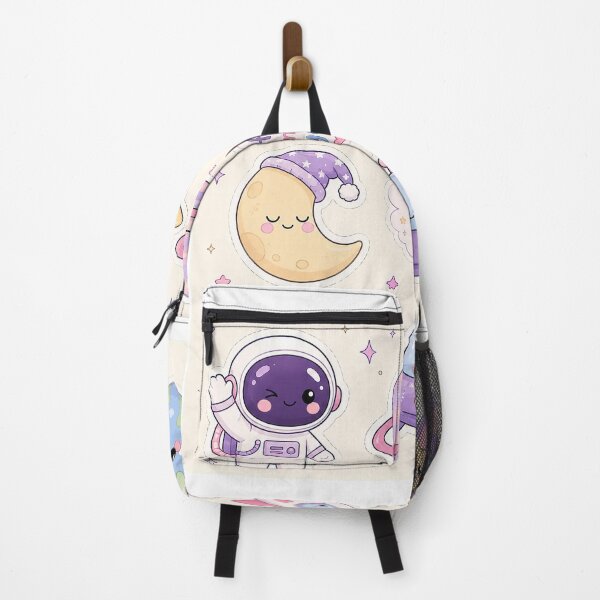 Item preview, Kawaii Space Sticker Sheet - Astronaut Alien Planet designed and sold by ASTROVIA .