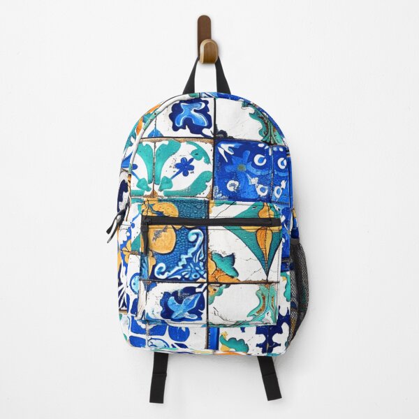 Item preview, Mediterranean Vintage Tile-Inspired Blue And White Designs designed and sold by DEC02.