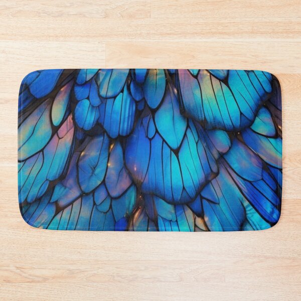 Item preview, Iridescent Blue Butterfly Wings Texture Magic Fairycore Wings Pattern designed and sold by LYAN-STORE.