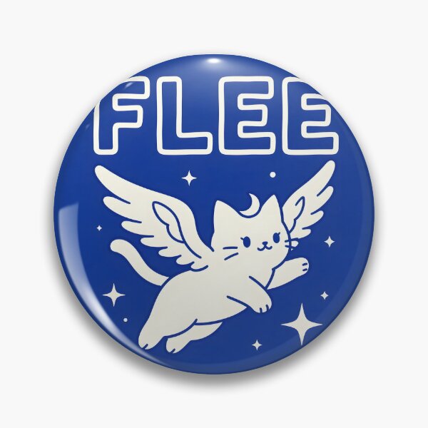 Item preview, FLEE – Cute Flying Angel Cat with Wings designed and sold by KiraChie.