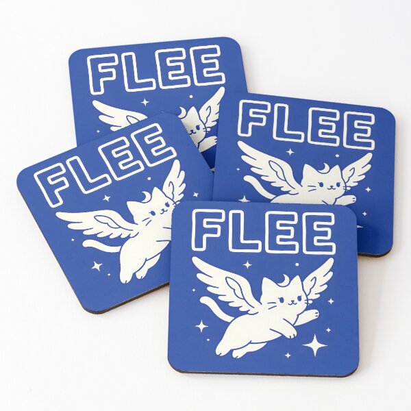 Item preview, FLEE – Cute Flying Angel Cat with Wings designed and sold by KiraChie.