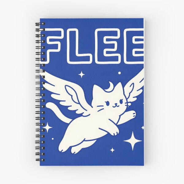 Item preview, FLEE – Cute Flying Angel Cat with Wings designed and sold by KiraChie.