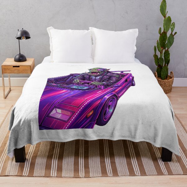 Item preview, Ork Waaagh Synthwave Sports Car Classic T-Shirt designed and sold by pawsome purrfect.