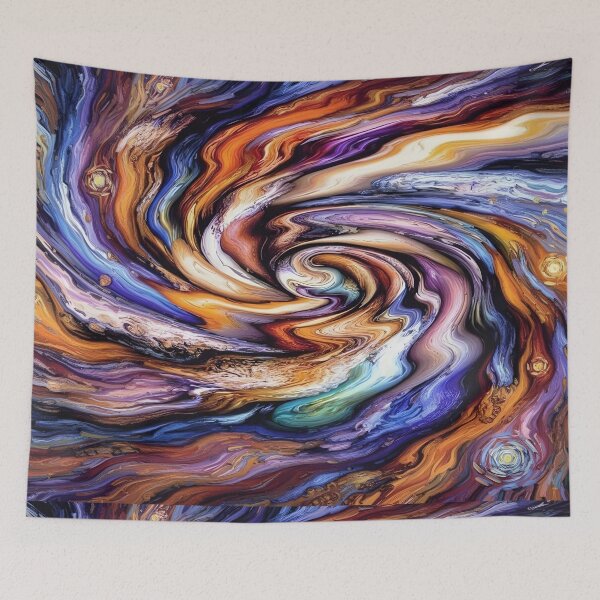Item preview, Van Gogh-ish Whirlwind in Autumn designed and sold by O'clock Vibes.
