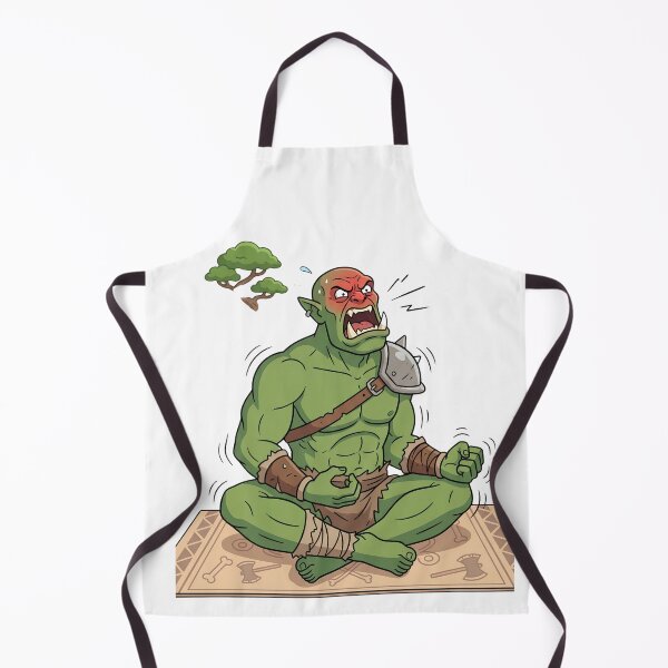 Item preview, Ork Waaagh Lotus Yoga Meditating Classic T-Shirt designed and sold by pawsome purrfect.