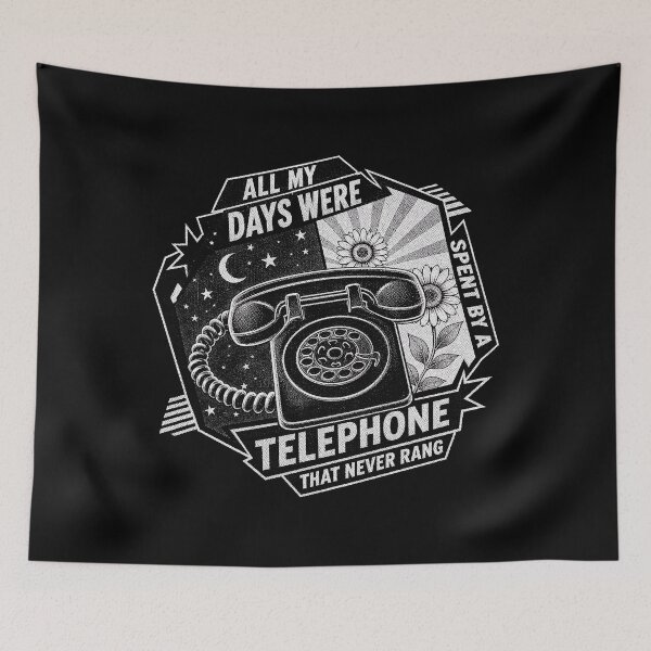 Item preview, All My Days Were Spent By A Telephone designed and sold by kimyraart.