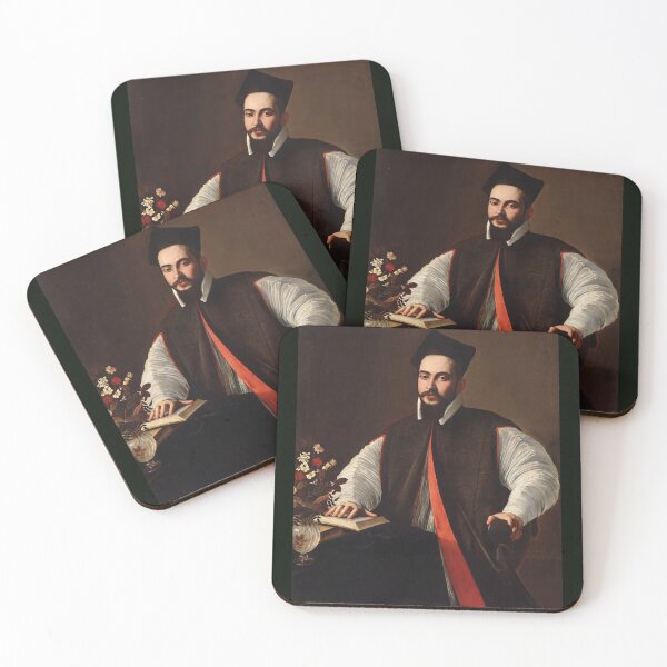 Item preview, Baroque Portrait of a Bearded Cleric designed and sold by artofuniverse.