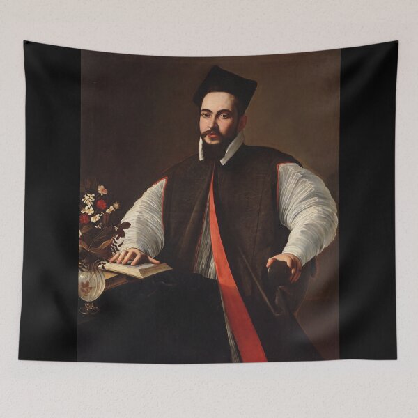 Item preview, Baroque Portrait of a Bearded Cleric designed and sold by artofuniverse.