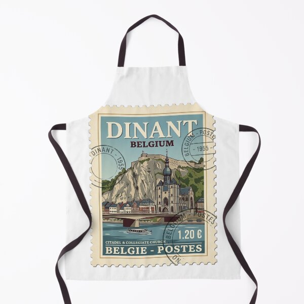 Item preview, Dinant Belgium Travel Stamp Citadel Collegiate Church designed and sold by k3rstman1.