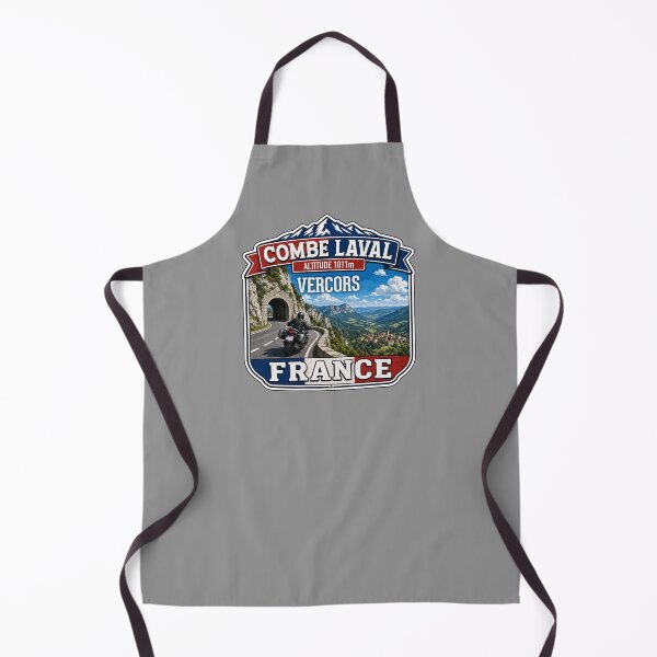 Item preview, Combe Laval Vercors France Motorcycle Sticker TShirt 01 designed and sold by OuterShellUK.