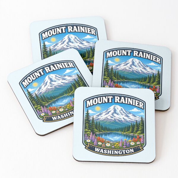 Item preview, Mount Rainier, Washington designed and sold by Myra365Art.