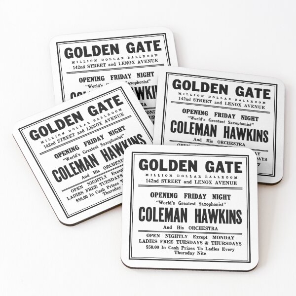 Item preview, Coleman Hawkins at Golden Gate (1940) designed and sold by redraspus.